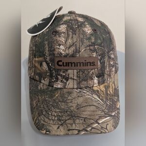 Cummins Real Tree Strapback Baseball Cap Camouflage One Size Adjustable